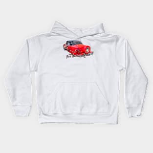 1949 Ford Custom Convertible Kids Hoodie